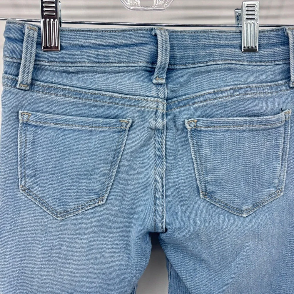 Girls GAP Kids Light Wash Denim‎ Skinny Jeans Pants